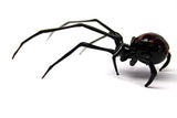 Glass black Widow Figurine Blown Glass Spider hand blown glasses BLACK WIDOW
