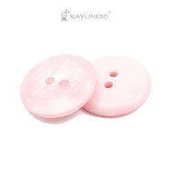 RayLineDo Pack of 95-100pcs 11.5MM Lady Children Shirts Cuff Resin Dazzle Color Buttons for