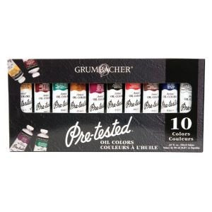 PRE-TESTED OIL 24 ml SET/10 Drafting, Engineering, Art (General Catalog) by Grumbacher