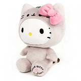 GUND Hello Kitty x Pusheen Stuffed Animal Hello Kitty Costume Plush, 9.5”