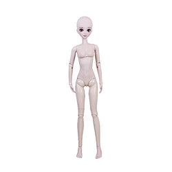 18" BJD Doll Customized 45cm Jointed Dolls Toy BJD Dolls + Basic Makeup (F07 18" Female)