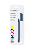 Wacom Bamboo Duo Stylus & Ballpoint Pen (4th Generation) in Blue / 2in1 Touch Pen with Carbon Fiber