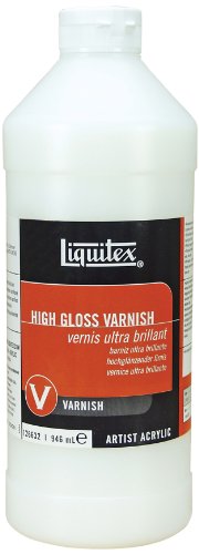 Liquitex Professional High Gloss Varnish, 32-oz