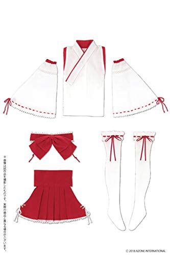 for 48cm/50cm AZO2 Sexy Shrine Maiden Set Scarlet (Doll Accessory)