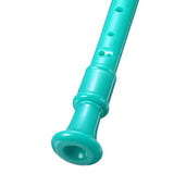 KINGSO 8-Hole Soprano Descant Recorder With Cleaning Rod + Case Bag Music Instrument (Green)