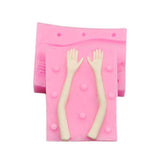 WYD Bikini Body Molds Arm and Leg Mold Doll Body Mould Model 3D Silicone Mold Doll Making Baking Tool