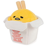 GUND Sanrio Gudetama The Lazy Egg Stuffed Animal, Gudetama Takeout Container Plush Toy for Ages 8 and Up, 9.5”