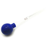 OESS Glass Graduated Dropper Pipettes 5ml with Blue Silicone Caps Pk/3