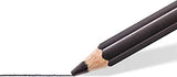 Staedtler Mars Lumograph Black Artist Wooden Lead Pencil - Box of 6 (8B 7B 6B 4B 2B HB) in Metal Box- with Tub 2-Hole Sharpener and Free Eraser