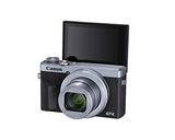 Canon PowerShot Vlogging Camera [G7X Mark III] 4K Video Streaming Camera, Vertical 4K Video Support with Wi-Fi, NFC and 3.0-inch Touch Tilt LCD, Silver