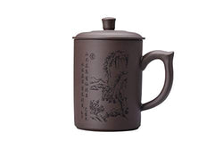 I-MART Purple Clay Tea Cup, Coffee Mug, Chinese Kung Fu Teacupup