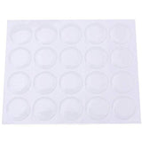 Tosnail 300 Pieces Round Clear Epoxy Stickers for Bottle Cap Pendants or DIY Crafts - 1 Inch