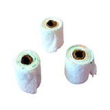 Miniature Dollhouse Toilet Paper Rolls Set of 3, 1/6 scale bathroom Handmade