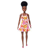 Barbie Doll, Kids Toys, Loves The Ocean Doll with Natural Black Hair, Doll Body Made from Recycled Plastics, Summer Clothes and Accessories