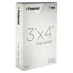 Polaroid M34030A 3x4 Zink Photo Paper for Polaroid GL10