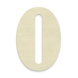 UNFINISHEDWOODCO 23-Inch Unfinished Wood Letter, Large, Letter O