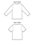 Kwik Sew K3878 Shirts Sewing Pattern, Size S-M-L-XL-XXL
