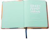Thimblepress Lined Prayer Journal Notebook, 256 Ruled Pages with Inspirational Quotes and Bible Verses, Gilt Edges, 6x8, He Has A Plan