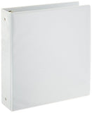 AmazonBasics 3-Ring Binder, 2 Inch - 4-Pack (White)