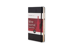 Moleskine Passion Journal, Wine, Hard Cover, Large (5" x 8.25") Black