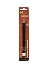 Koh-I-Noor Toison d'Or Graphite Pencil, 2H Degree, 2 Pack (FA1900.2HBC)