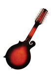 Gold Tone F-Style 12-String Mando-Guitar w/ Hardshell Case