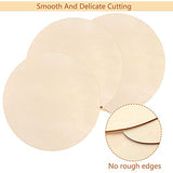 Wood Circles for Crafts , 12Pcs 12 Inch Unfinished Blank Wood Rounds Slice , with 78.7Inch Ribbon & Twine for DIY Crafts , Painting , Carving , Sign , Door Hanger , Christmas Decor