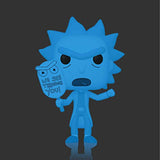 Funko Pop! Animation: Rick and Morty - Holgram Rick Clone Vinyl Figure, Glow in The Dark, Amazon Exclusive