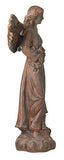 Kensington Hill English Tudor Angel Outdoor Statue 41 1/2" High Sculpture for Yard Garden Patio Deck Home Entryway Hallway