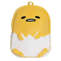 GUND Sanrio Gudetama The Lazy Egg Backpack Plush, Yellow and White, 13"