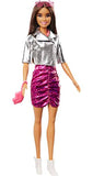 Barbie Doll and Fashion Advent Calendar, 24 Clothing and Accessory Surprises Like Swimsuit, Dress, Hat and Pet Kitten