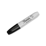 Sharpie Permanent Markers, Chisel Tip, Black, 12 Count