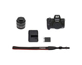 Canon EOS M50 Mark II + EF-M 15-45mm is STM Kit Black