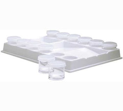 Plastic Palette With Paint Savers