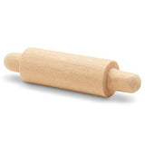 Wooden Mini Rolling Pin, 1-5/8 inches, Pack of 25, Perfect for Scrapbook Projects, Miniatures, Doll Houses and Crafts, by Woodpeckers