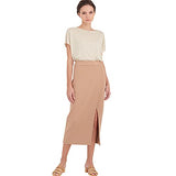 Simplicity SS9237U5 Misses' Slim Asymmetrical Skirt Sewing Pattern Kit, Design Code S9237, Sizes 16-24