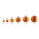 CCINEE 240 Piece Natural Spacer Wood Beads Pine Polished Loose Beads with Mixed Sizes for Jewelry