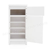 Odoria 1/12 Miniature Fridge Refrigerator Appliances Dollhouse Kitchen Furniture Accessories, White