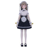 KSYXSL Children's Creative Toys BJD Doll 1/3 57Cm 22.4" Ball Jointed SD Dolls Action Full Set Figure with All Maid Dress Socks Shoes Wig Makeup Headband Surprise Gift