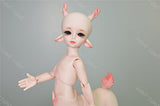 Zgmd 1/6 BJD doll SD doll the deer horse red version doll contains face and body make up