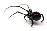 Glass black Widow Figurine Blown Glass Spider hand blown glasses BLACK WIDOW