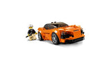 LEGO 75880 Speed Champions McLaren 720S Building Toy, 161pcs, Orange/Black