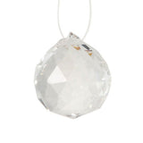 Bulk Buy: Darice DIY Crafts Cut Crystal Pendant Ball Clear Crystal 23.5 x 21mm (6-Pack) CRY-108