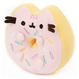 GUND Sprinkle Donut Pusheen Sweet Dessert Squishy Plush Stuffed Animal Cat and Satisfyingly Stretchy Fabric, for Ages 8 and Up, Pink and Mint, 4”