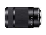 SONY E 55-210mm F4.5-6.3 Lens for SONY E-Mount Cameras (Black) (Renewed)