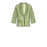 Simplicity Misses' Jacket Sewing Pattern Kit, Code S9468, Sizes 6-8-10-12-14, Multicolor