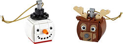 LEGO Snowman & Reindeer Duo Ornaments