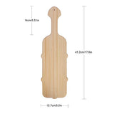 VENESUN 18in Greek Sorority Paddle, Solid Wooden Fraternity Paddle, Unfinished Pine Wood Paddle, Frat Paddle