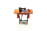 NWFashion Dollhouse Mini Furniture Accessories Decorative Sewing Machine