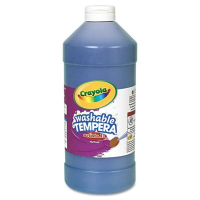 Artista II Washable Tempera Paint, Blue, 32 oz, Sold as 1 Each